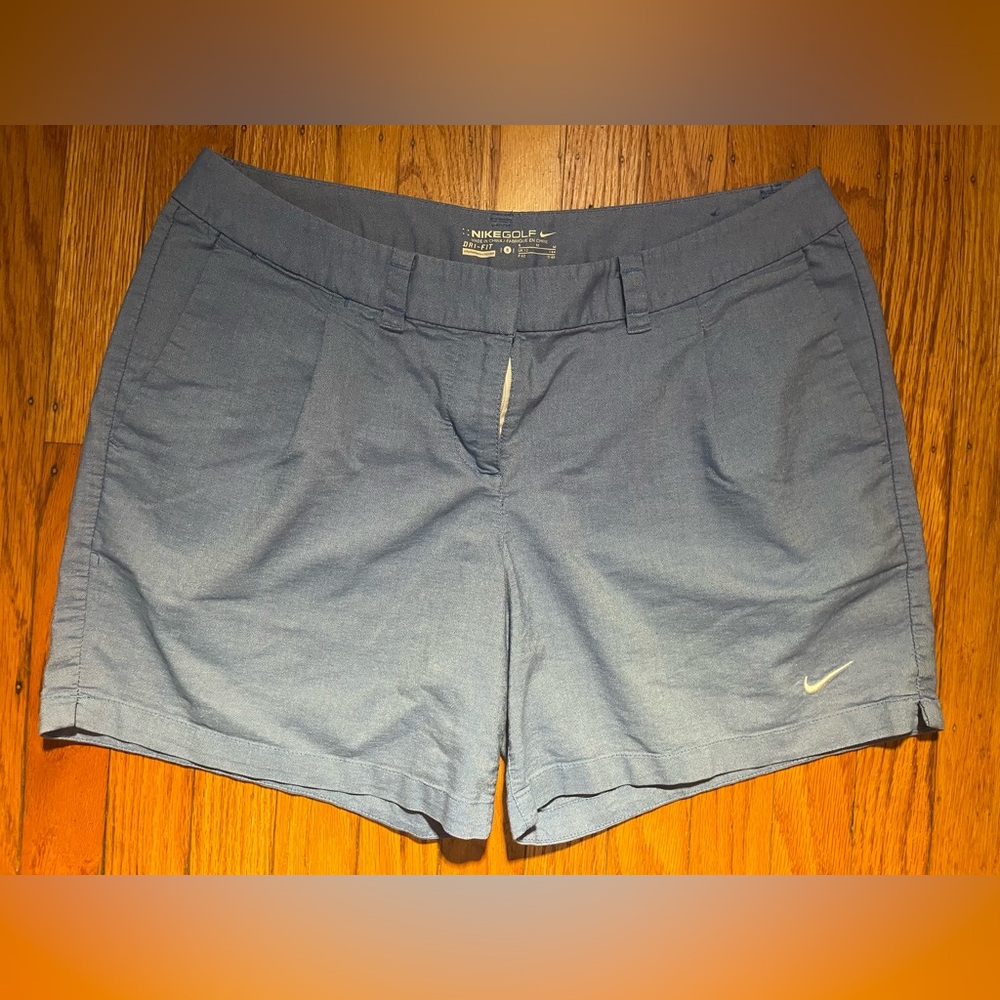 Nike Dri Fit Women’s Golf Shorts - Dusty Blue - Size 8 (Medium)